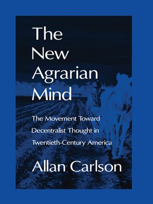 cover image of The New Agrarian Mind